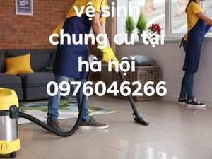vệ sinh chung cư tại hà nội