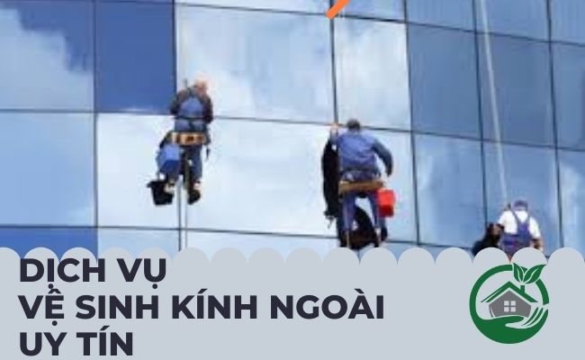 công ty vệ sinh kính ngoài