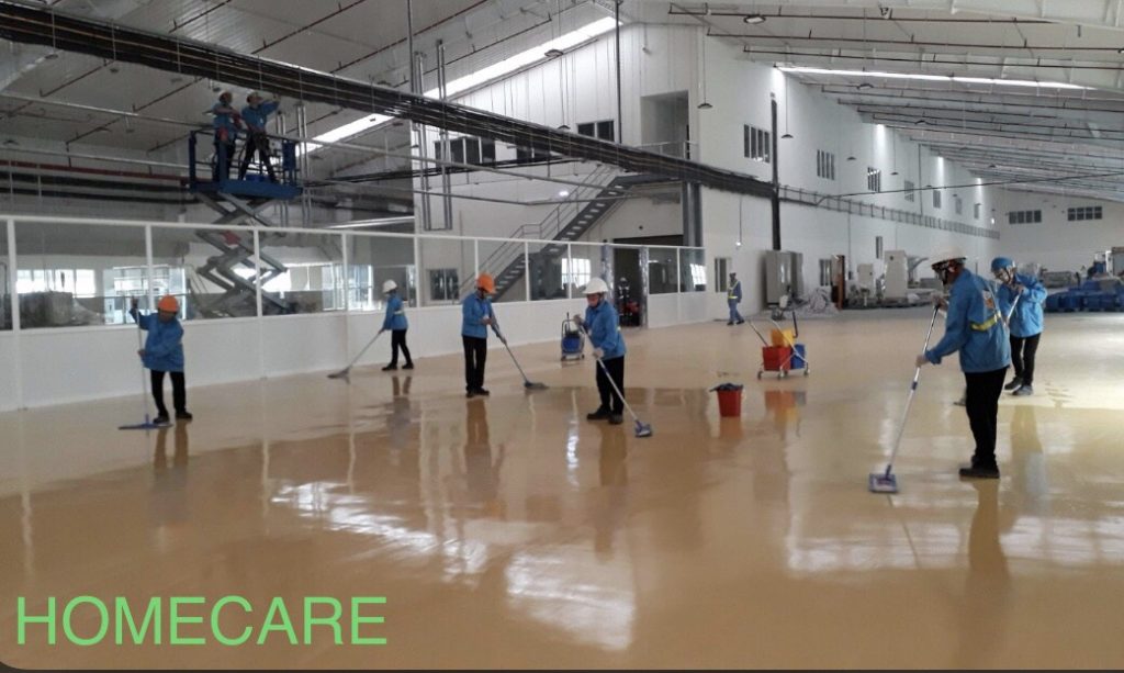 vệ sinh nhà xưởng