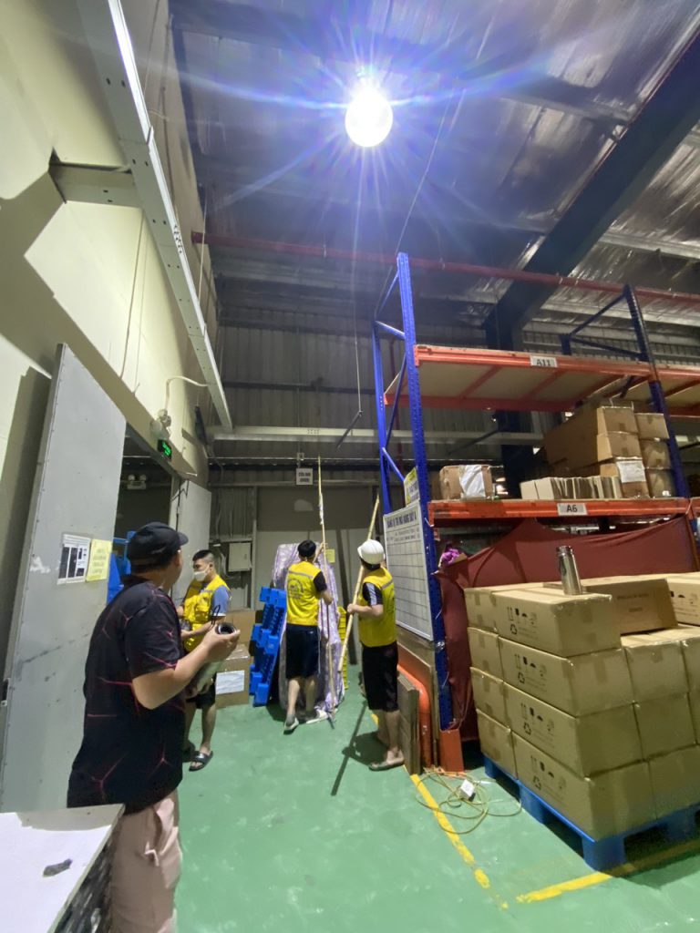 dịch vụ vệ sinh nhà xưởng của homecare