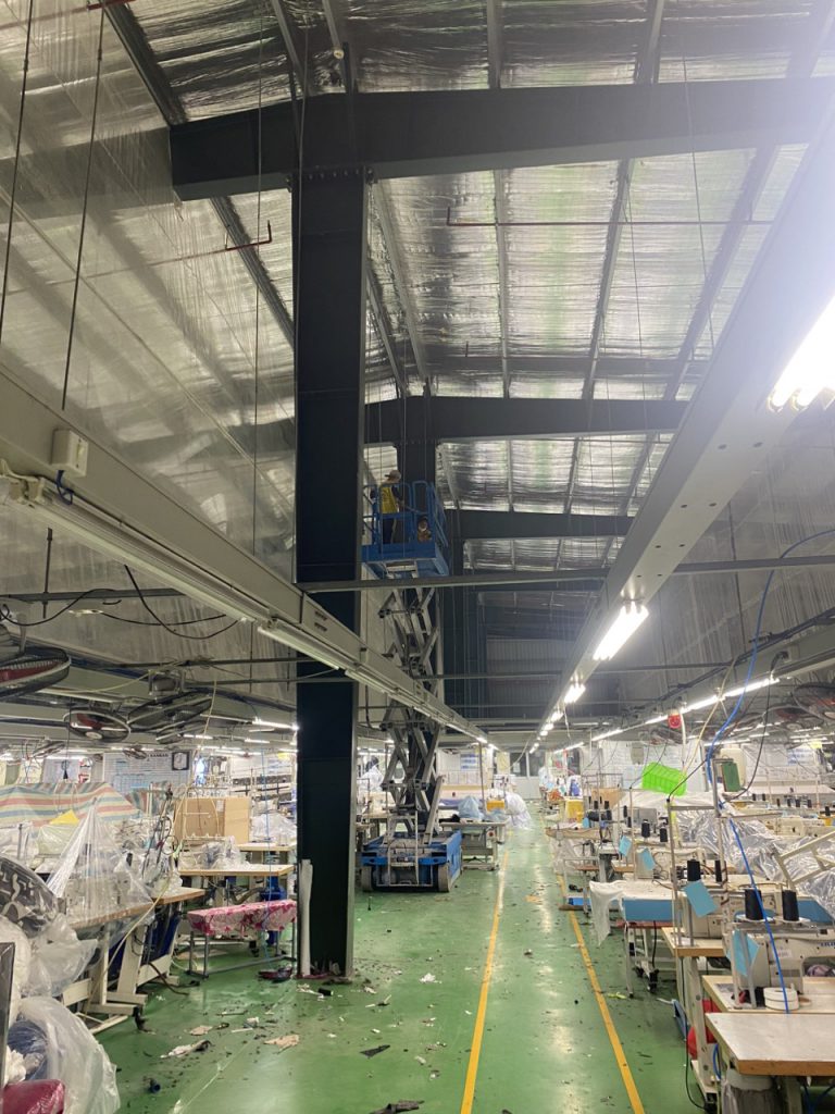 dịch vụ vệ sinh nhà xưởng của homecare