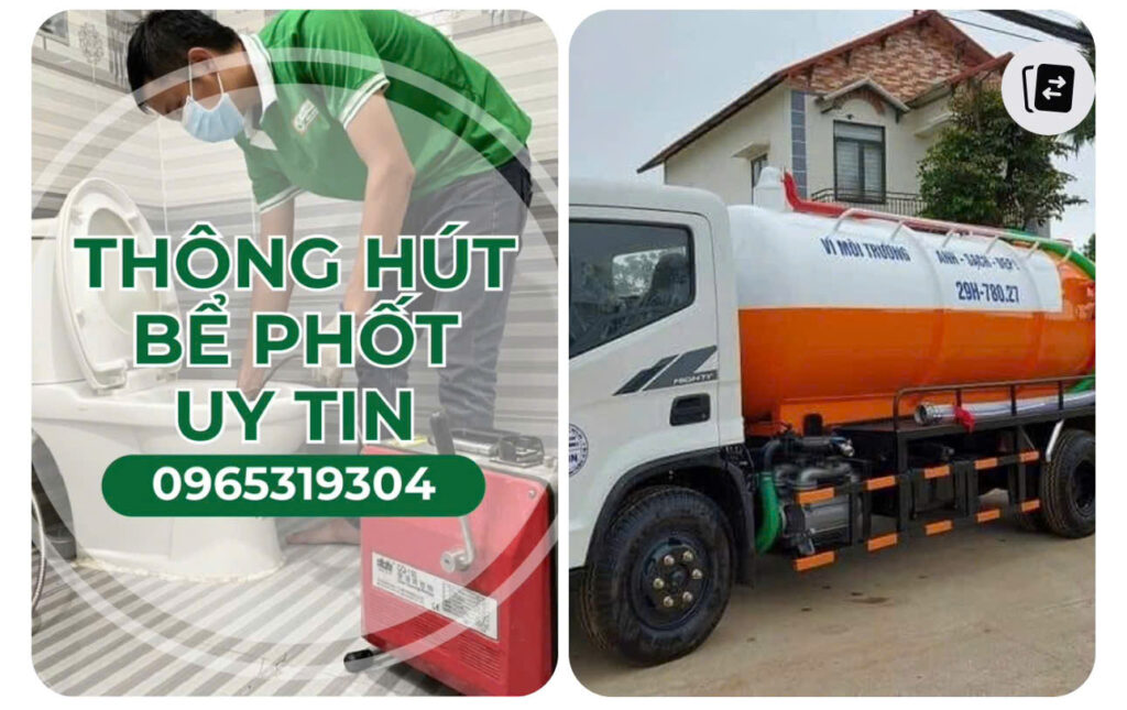 thông hút bể phốt ở bắc từ liêm (2)