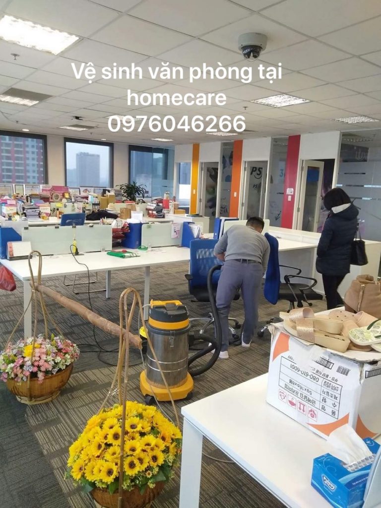 vệ sinh văn phòng theo giờ