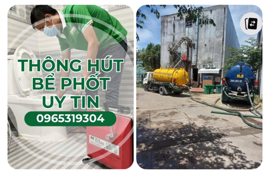 thông hút bể phốt ở bắc từ liêm (1)