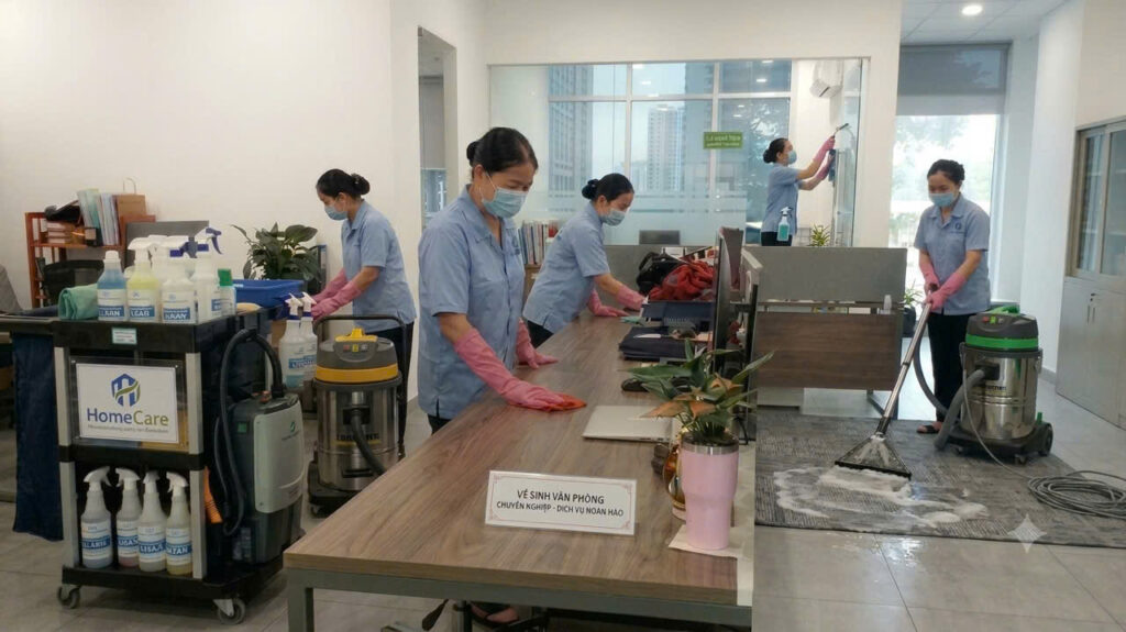 nhân viên tạp vụ văn phòng